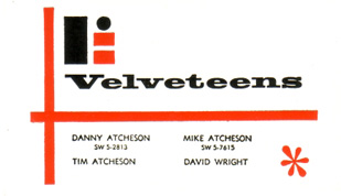 Velveteens Card